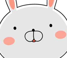 Usatan of Okinawan dialect rabbit sticker #9480148