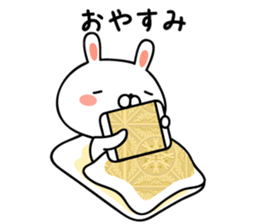 Usatan of Okinawan dialect rabbit sticker #9480161