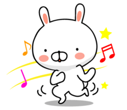 Usatan of Okinawan dialect rabbit sticker #9480165