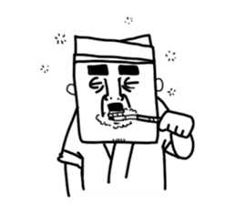 Uncle Beans's night market life sticker #9480258