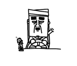 Uncle Beans's night market life sticker #9480268