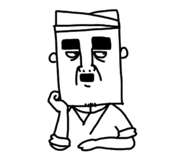 Uncle Beans's night market life sticker #9480277