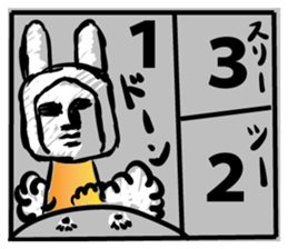 Empire of lunar rabbits sticker #9480429