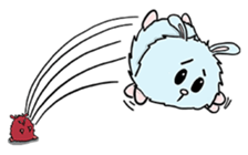 Some monsters are mean. sticker #9481700