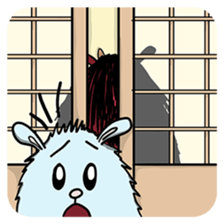 Some monsters are mean. sticker #9481702