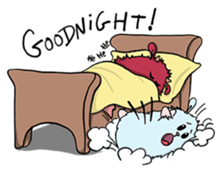 Some monsters are mean. sticker #9481714