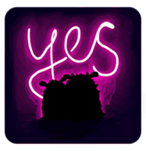 Some monsters are mean. sticker #9481715