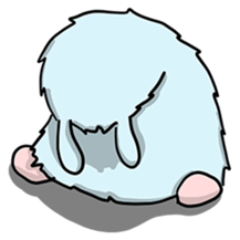 Some monsters are mean. sticker #9481727