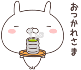 Pretty rabbit -kumamoto- sticker #9482027