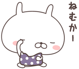 Pretty rabbit -kumamoto- sticker #9482053