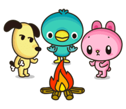 Mimi and her boon companions -season1- sticker #9482060