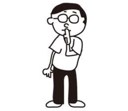 Loneliness Mr. JTaro sticker #9482298