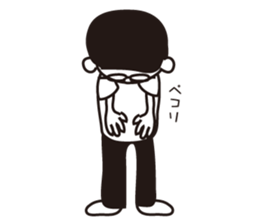 Loneliness Mr. JTaro sticker #9482301