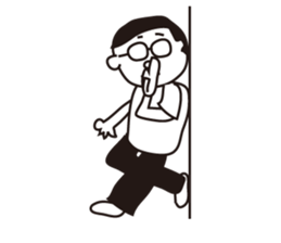 Loneliness Mr. JTaro sticker #9482302