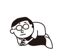 Loneliness Mr. JTaro sticker #9482307