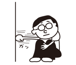 Loneliness Mr. JTaro sticker #9482309