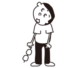 Loneliness Mr. JTaro sticker #9482311