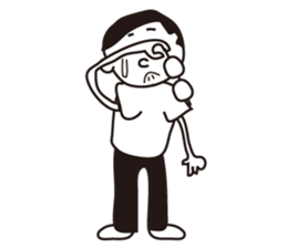 Loneliness Mr. JTaro sticker #9482312