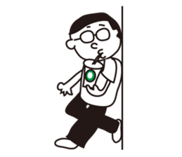 Loneliness Mr. JTaro sticker #9482317