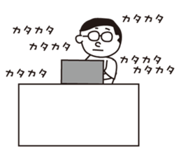 Loneliness Mr. JTaro sticker #9482318