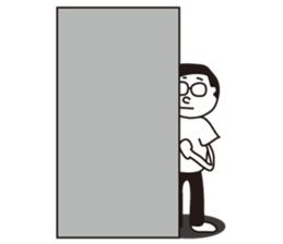 Loneliness Mr. JTaro sticker #9482320