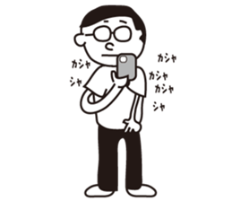Loneliness Mr. JTaro sticker #9482323