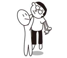 Loneliness Mr. JTaro sticker #9482325