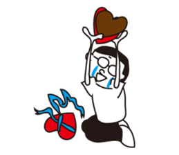 Loneliness Mr. JTaro sticker #9482334