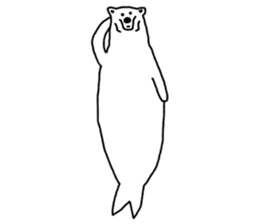 Kumaazarashi sticker #9482345