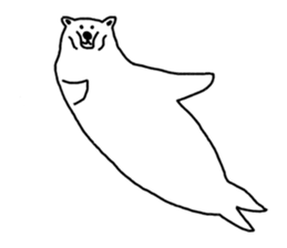 Kumaazarashi sticker #9482361