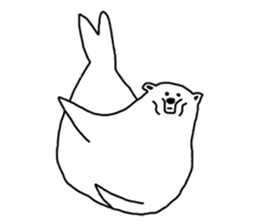 Kumaazarashi sticker #9482363