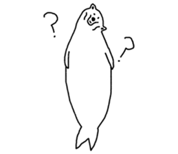 Kumaazarashi sticker #9482364