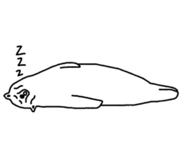 Kumaazarashi sticker #9482375