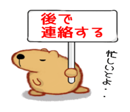 Kyapibara Kyushu valve sticker #9482549