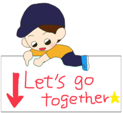 party people  DJ boy sticker #9483338