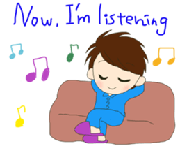 party people  DJ boy sticker #9483339