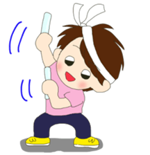 party people  DJ boy sticker #9483368