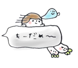 masking tape girl message sticker #9483477