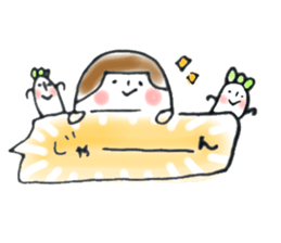 masking tape girl message sticker #9483485