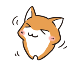 Japanese dog Shiba Inu ver.2 sticker #9483657