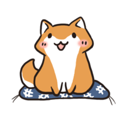 Japanese dog Shiba Inu ver.2 sticker #9483658