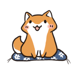 Japanese dog Shiba Inu ver.2 sticker #9483658