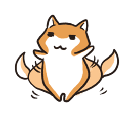 Japanese dog Shiba Inu ver.2 sticker #9483659