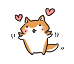 Japanese dog Shiba Inu ver.2 sticker #9483660