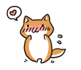 Japanese dog Shiba Inu ver.2 sticker #9483661