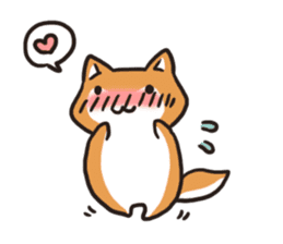Japanese dog Shiba Inu ver.2 sticker #9483661