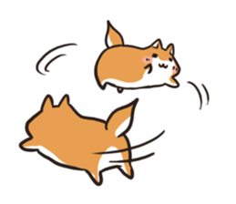Japanese dog Shiba Inu ver.2 sticker #9483670