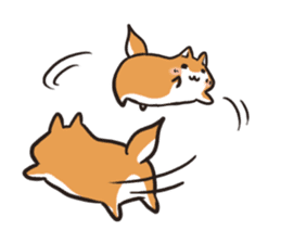 Japanese dog Shiba Inu ver.2 sticker #9483670