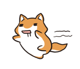Japanese dog Shiba Inu ver.2 sticker #9483671