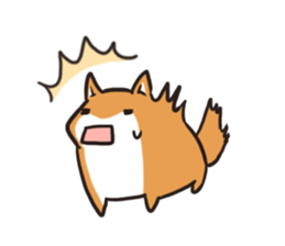 Japanese dog Shiba Inu ver.2 sticker #9483673